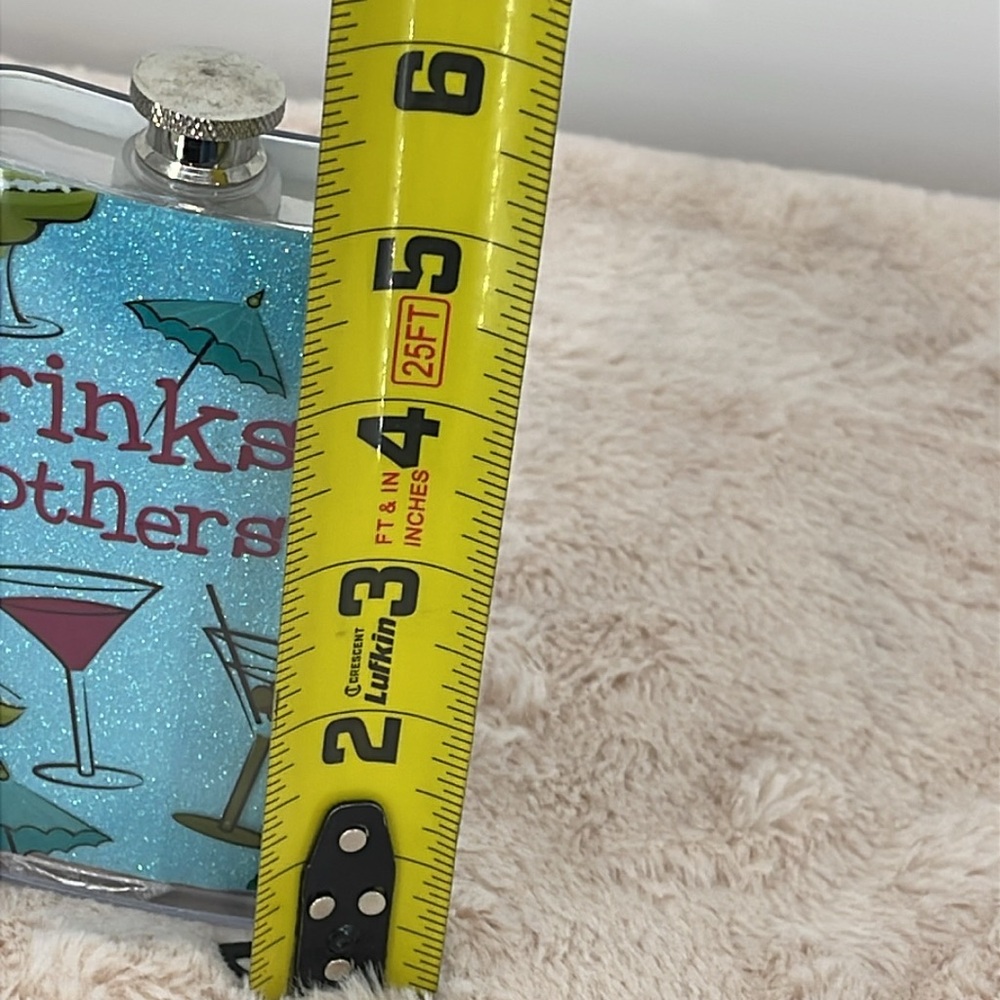Blue Cocktail Flask - Picture 4 of 4